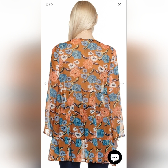 ARATTA Enchanted Tunic. Sz S. NWT - Picture 3 of 15